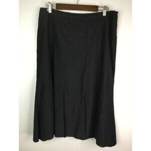 Gerry Weber Women's Sz 14 Skirt Black